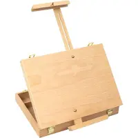 Kangaro Box-Staffelei Buchenholz Koffer inkl. Griff