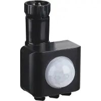 SLV 1006326 FLOODI Sensor, Bewegungsmelder schwarz IP65