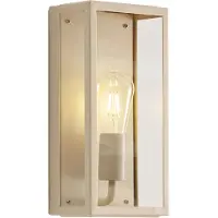 QAZQA Klassische Außenwandleuchte Beige IP44 - Rotterdam