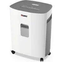 Erwin Müller Aktenvernichter PaperSAFE 380, Partikelschnitt 4 x 12 mm, P-4, 25 l, 1-15 Blatt Schnittleistung, mit Rollen, grau