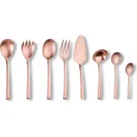 Echtwerk Tafelbesteck 'AVELINO' 68tlg - Bronze Edition, Farbe:Bronze