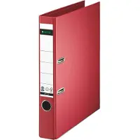 Leitz Ordner 1007/1008, DIN A4, Rückenbreite 52 mm, 10 Stück, rot