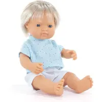 Miniland Blonde Babypuppe 38 Cm