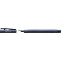 Faber-Castell Füllfeder Neo Slim Aluminium Dunkelblau M