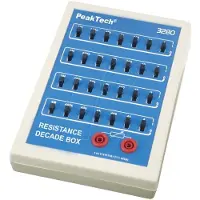 Peaktech P 3280 Widerstandsdekade | 1 Ω bis 11,111 MΩ | Präzises Labor-Messgerät für Elektronik & Ausbildung