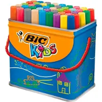 BIC Tuscher BIC Kids Ecolutions Visacolor XL, bøtte a 48 farver
