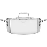 Tramontina Kochtopf Grano 3-Laags Silber 24 cm 4,4 L
