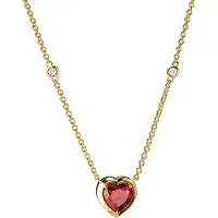 Thomas Sabo KE2365-414-10-L50V Damen-Halskette Elyndra Rotes Herz