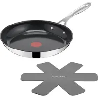 Tefal Jamie Oliver H8819155, Rund, Allzweckpfanne, Schwarz, Edelstahl, Keramik, Edelstahl, 1 Stück(e)