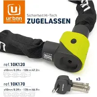 Urban Security 10k170 Kettenschloss