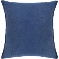 Mary's Zierkissen Bella in Dunkelblau ca. 45x45cm