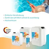 BAYZID pH Minus Flüssig 14,9% 15 x 1kg
