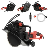YATO YT-82158, Schwarz, Orange, 35 cm, 2,54 cm, 4300 RPM, 12,5 cm, AC