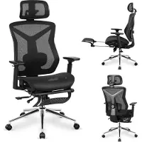 Adler Expert 5.7 Black Swivel Stuhl