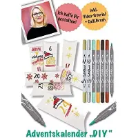 ONLINE Schreibgeräte ONLINE Adventskalender DIY für Kreative zum Selbstbefüllen