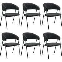TecTake Armlehnstuhl Bedano Webstoff, gepolstert 60 x 58 x 85 cm