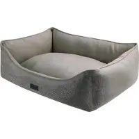 Nobby Hundebett Anda eckig beige, Maße: 80 x 70 x 24 cm