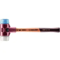 HALDER Schonhammer Durchmesser 50mm 1055g Simplex mit Schlageinsatz Super-Kunststoff / TPE - 3017050