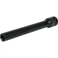 Ks Tools 1/2 Bit-Stecknuss für TX-E-Schrauben, E12, Länge 150 mm, phosphatiert