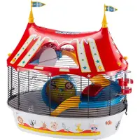Ferplast Zirkus-hamsterkäfig Mehrfarbig Mehrfarbig One Size