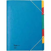 Bene Ordnungsmappe 7 Fächer blau