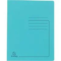 Exacompta 25 Schnellhefter Karton hellblau DIN A4