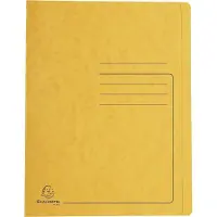Exacompta 25 Schnellhefter Karton gelb DIN A4