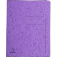 Exacompta 25 Schnellhefter Karton violett DIN A4