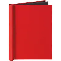 Veloflex Klemmbinder VELOCOLOR, für Formate DIN A4, mit Klemmfeder, max. 150 Blatt, rot