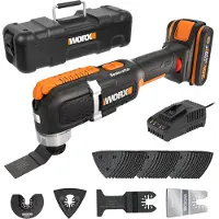 WORX Akku-Multifunktionswerkzeug 20V WX696, inkl. Akku 2 Ah und Ladegerät