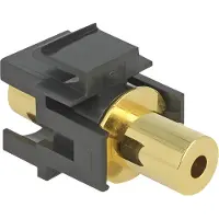 DeLOCK 2x3.5mm, Schwarz, Gold, 3.5mm, 3.5mm, Gold, 22,3 mm, 36,3 mm
