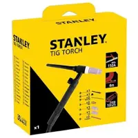 Stanley TIG-Brennerset, mit 10/25 Anschluss, 4m Schlauch und Anderem Zubehör, 10-teilig