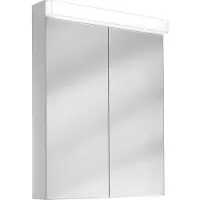 Schneider Spiegelschrank LOW 60/2/LED, 4000K, weiss, CH Modell, 151.261.01.02 151.261.01.02
