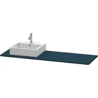 Duravit XS060HL9898 Konsole XSquare, 1 Ausschnitt, links