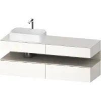 Duravit QA4777091840000 QTG KWTU WH Ek. 1600x550x600 Wß Smt H