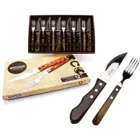 Tramontina Besteckset Jumbo Braun (12er Set)