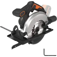WORX Akku-Handkreissäge 20 V 165mm WX526.9 ohne Akku und Ladegerät