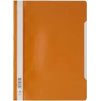 Durable 10 Schnellhefter Kunststoff orange DIN A4