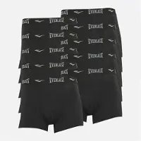 Everlast Herren - Boxershorts Zehnerpack - Schwarz