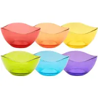 Excelsa Set Von 6 Schalen Copenaghen Glas Bunt