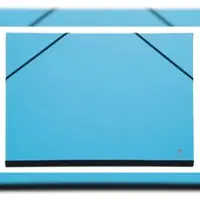 Clairefontaine 6x Zeichenmappe mit Gummizug 52x72 cm - Türkis 144407C