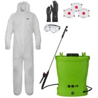 Vito 16L Akku-Sprühgerät + Einweg-Gartenschutzanzug + Schutz- und Sprühzubehör