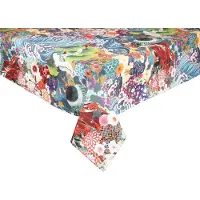 Excelsa Tischdecke Kimono Baumwolle 140X180 Cm Bunt