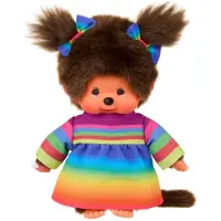 Monchhichi 20cm Rainbow Dress Girl