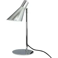 Dyberg-Larsen Tischlampe Chrom mini, Tischleuchte, Nachttisch, Schreibtischlampe, lampe, mini Leselampe DL12