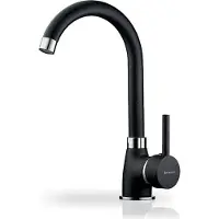 Pyramis Bello 090935601 Granite Volcano kitchen mixer (black)