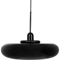 Dyberg Larsen Planet Pendelleuchte Black/Black - , Planet, dimmbar, Schwarz, für Wohnzimmer, Metall, Design