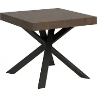 Itamoby - Ausziehtisch 90/194x90 cm Clerk Nussbaum Tischbeine Anthrazit