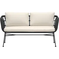 Venture Home 3-Sitzer-Sofa Isola Schwarz