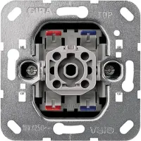 Gira 010200, Metallisch, 250 V, 10 A, 28 mm